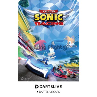 [Limited] DARTSLIVE 會員卡 X 『Team Sonic Racing』