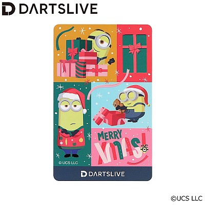 [Limited] DARTSLIVE CARD × Minions Winter typeA