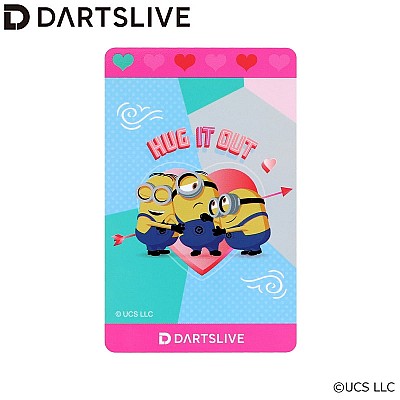 【預購】DARTSLIVE CARD × Minions Winter typeD