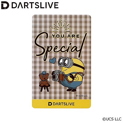 【預購】DARTSLIVE CARD × Minions Winter typeF