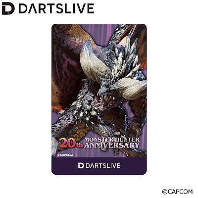 【限量預購】DARTSLIVE CARD × MONSTER HUNTER 20th Anniv.「ネルギガンテ」