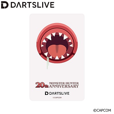 【限量預購】DARTSLIVE CARD × MONSTER HUNTER 20th Anniv.「フルフル」