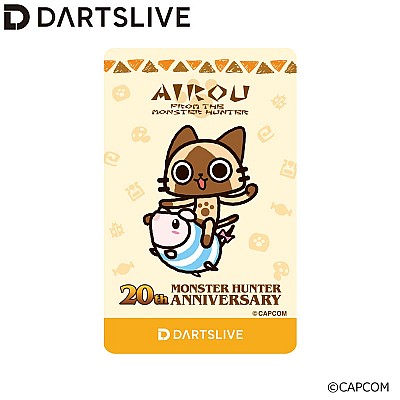 [Limited] DARTSLIVE CARD × MONSTER HUNTER 20th Anniv.「アイルー」