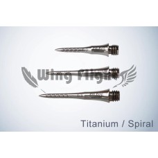 COSMO DARTS 2BA Fit Point METAL / Ti & SUS / Spiral