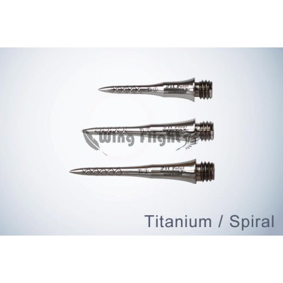 COSMO DARTS 2BA Fit Point METAL / Ti & SUS / Spiral